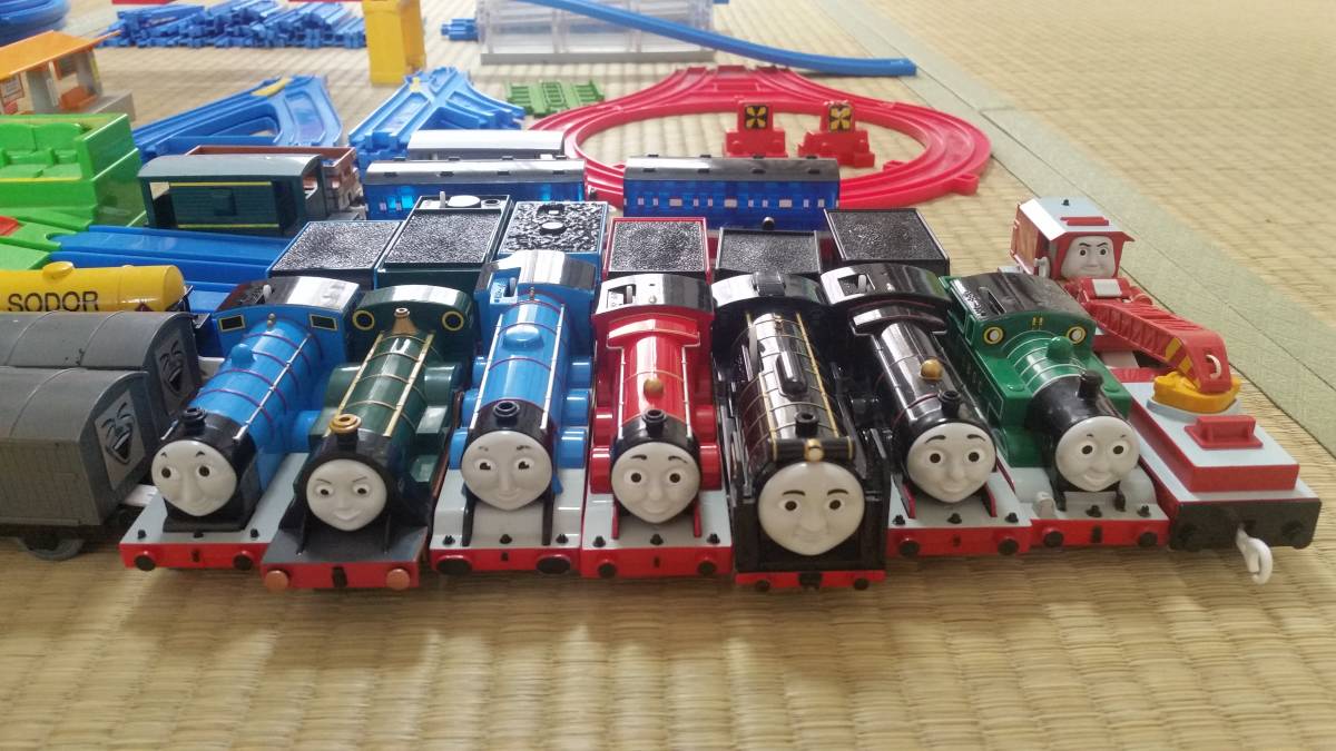 機関車トーマス/新幹線 プラレール セット ミニカー セット プラレール