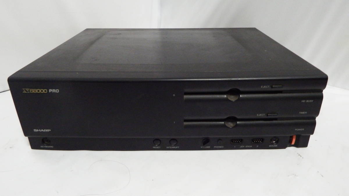 X68000 SHARP PRO ジャンク シャープ CZ-653C-GY ソニーパソコン