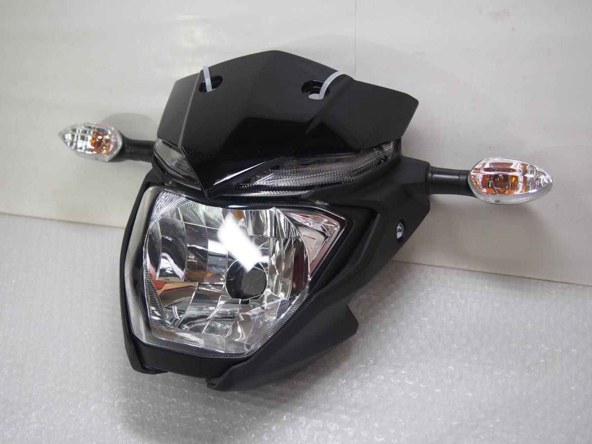 YAMAHA mt25 純正ヘッドライト　ウィンカー付き ヤマハ MT-25 MT-03 ヘッドライト ウインカー バイザー ⁄ MT-25 MT-03