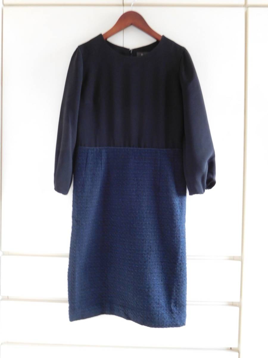 未使用 BEAMS ビームス 上品☆ドッキングワンピース ラメ入り 