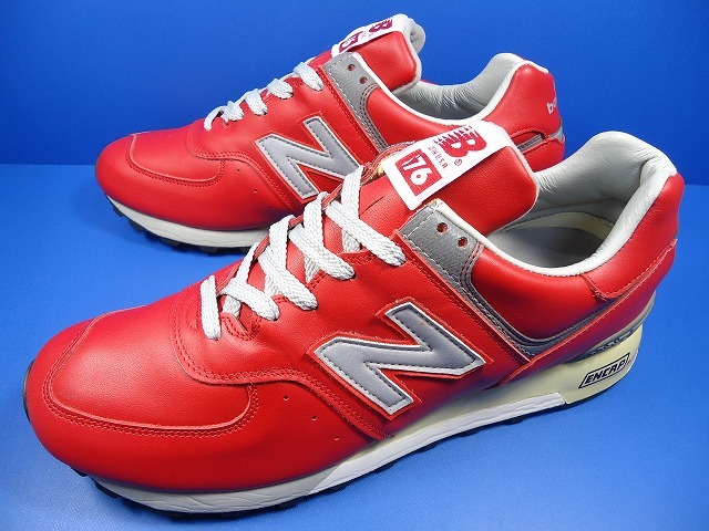 3843■新品NEWBALANCEM576RDJニューバランス11D赤レザー29ビッグサイズ