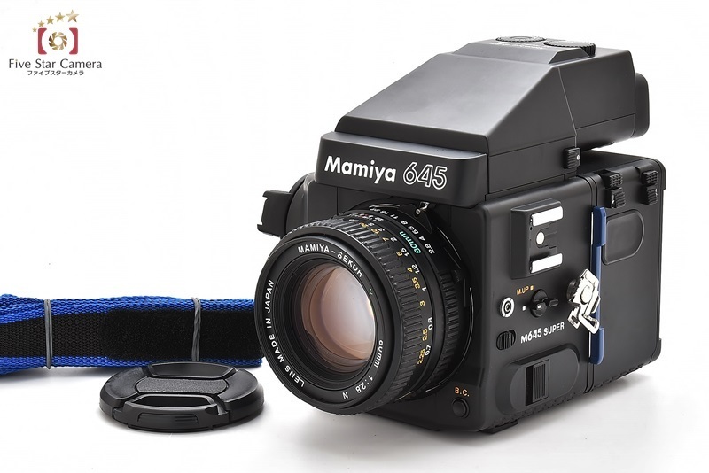 Mamiya M645 Super Avec Viseur AE Et Objectif Sekor C 80mm F/2.8 - Lot Argentique Japon
