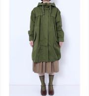 美品 MUVEIL WORK ミュベールワーク 定価45，000円 モッズコート 製品 