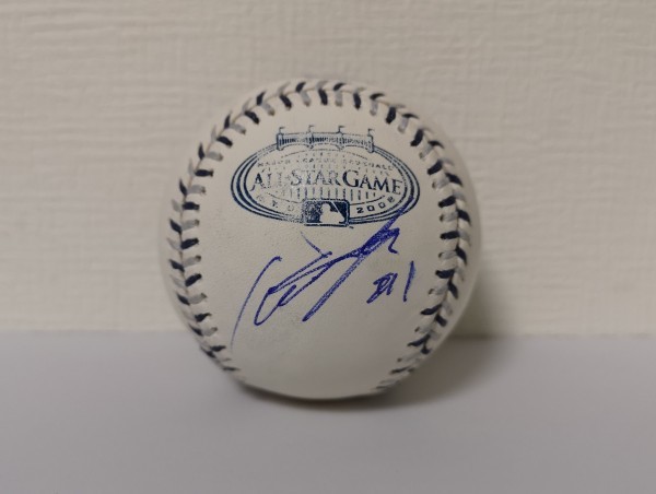 即決☆MLB 阪神タイガース 福留孝介 08オールスター直筆サインボール