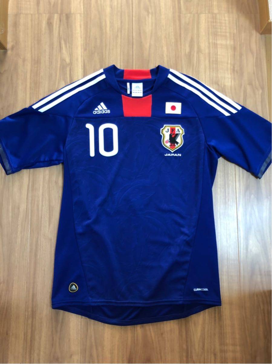 日本代表ユニフォーム　香川真司サイン入り★ ☆日本代表☆10-11モデル☆アディダス正規品☆香川真司☆セレッソ大阪