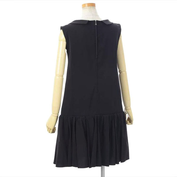 FOXEY NEW YORK フォクシーニューヨーク フルーツドレス ノースリーブワンピース ブラック サイズ40 良品 FOXEY NEW NEWYORK ライト ﾌｫｸｼｰﾆｭｰﾖｰｸ&frasl;レディースファッション｜WonderREX-ONLINE \"Elise