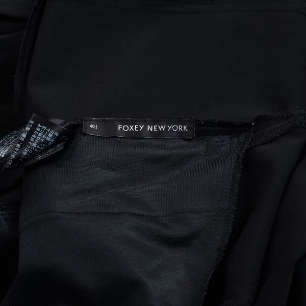 FOXEY NEW YORK フォクシーニューヨーク フルーツドレス ノースリーブワンピース ブラック サイズ40 良品 FOXEY NEW NEWYORK ライト ﾌｫｸｼｰﾆｭｰﾖｰｸ&frasl;レディースファッション｜WonderREX-ONLINE \"Elise