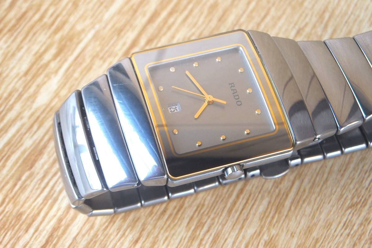 新品電池 美品 RADO ラドー ダイヤスター メンズ 腕時計 22) 売切 美品 