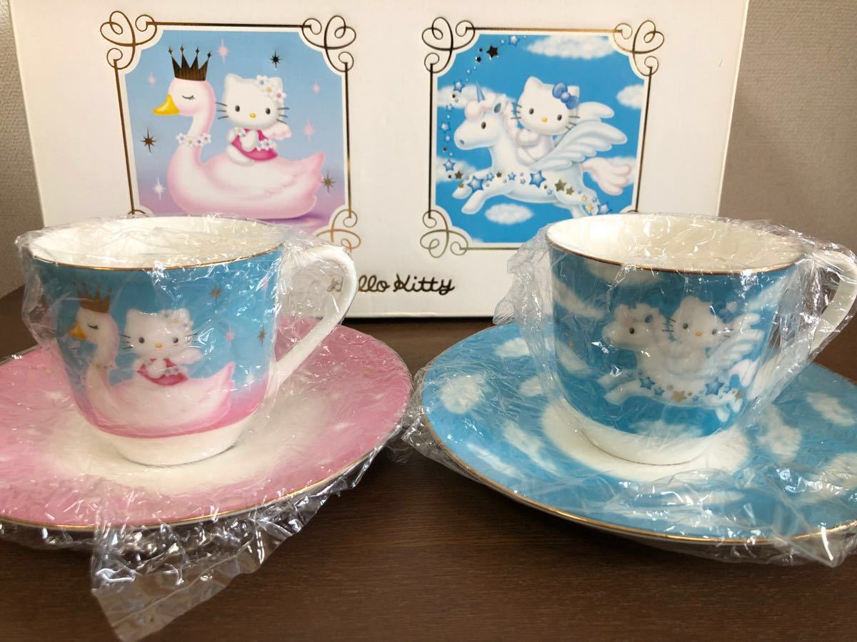 サンリオ ハローキティ 25周年限定セット スワン ユニコーン サンリオ ハローキティ 25周年限定セット スワン ユニコーン
