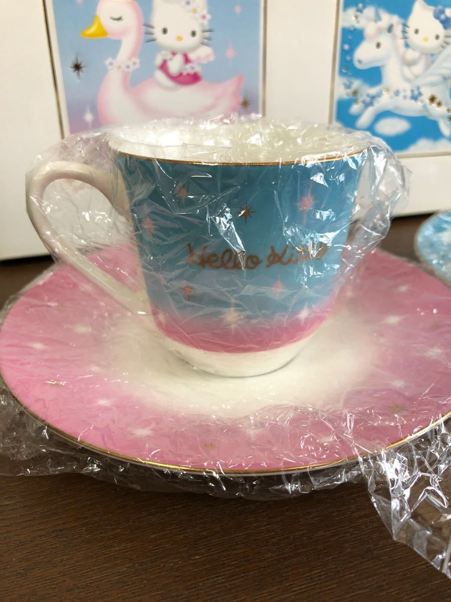 サンリオ ハローキティ 25周年限定セット スワン ユニコーン サンリオ ハローキティ 25周年限定セット スワン ユニコーン