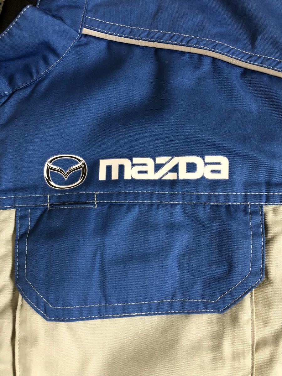 ゆうパック着払い発送☆マツダ MAZDA 夏用スタッフ長袖 エンジニア