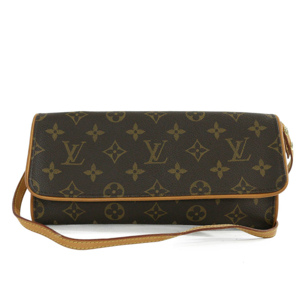 ルイヴィトン モノグラム・ポシェットツインGM・ショルダーバッグ