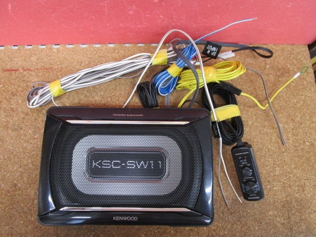 KENWOOD KSC-SW11 スピーカー 2個セット KENWOOD KSC-SW11 サブ