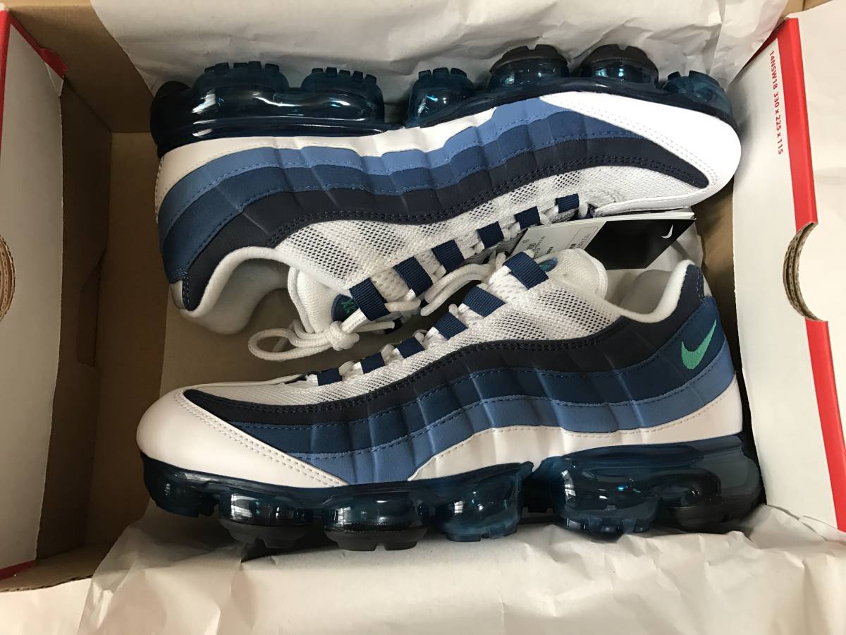 未使用 NIKE AIR VAPORMAX 95 青27.5
