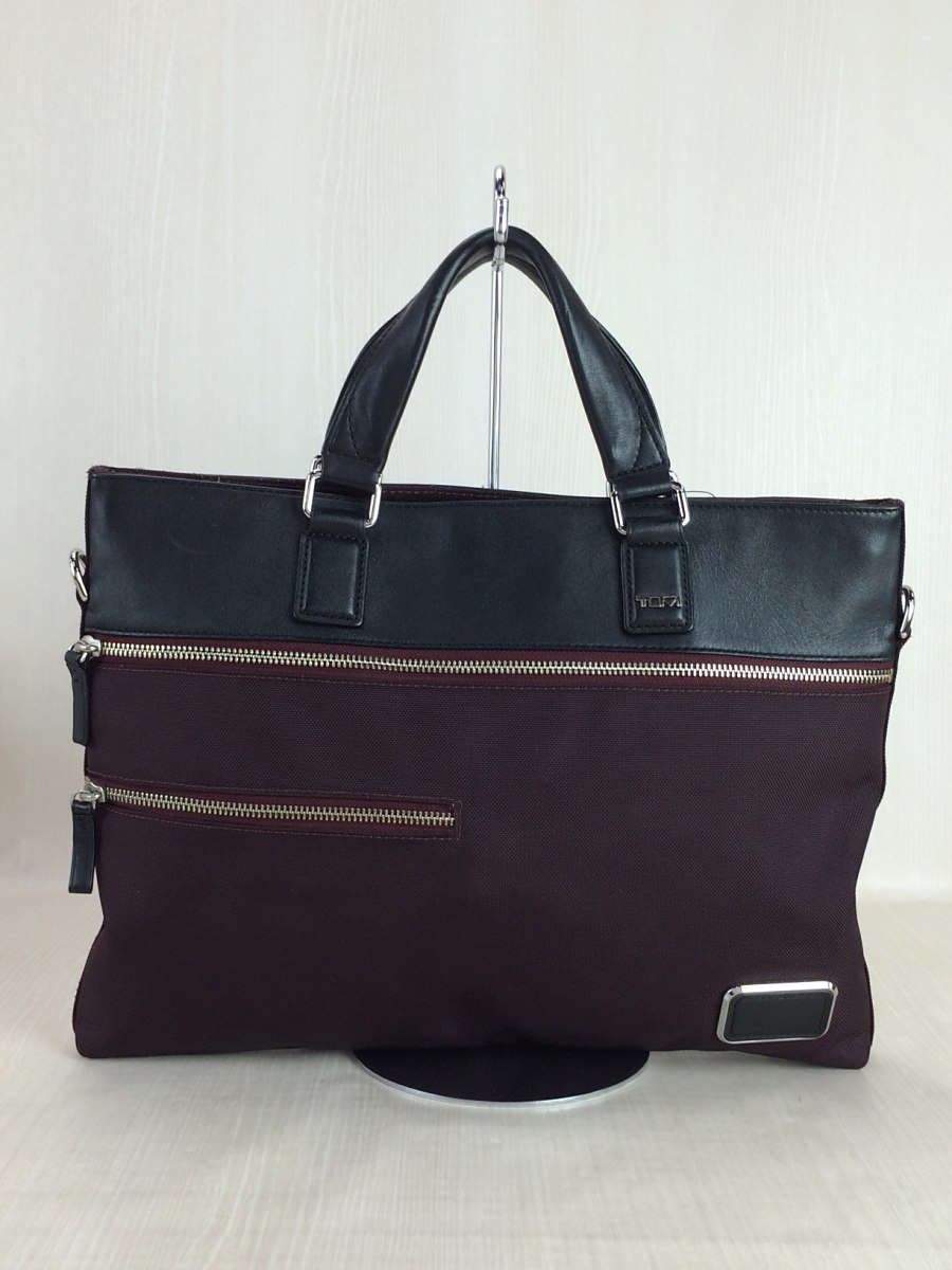  TUMI トゥミ/ブリーフケース/ショルダーストラップ欠品/トートバッグ/ナイロン/BRD/無地(トートバッグ)｜売買されたオークション情報、yahooの商品情報をアーカイブ公開 - オークファン トートバッグ