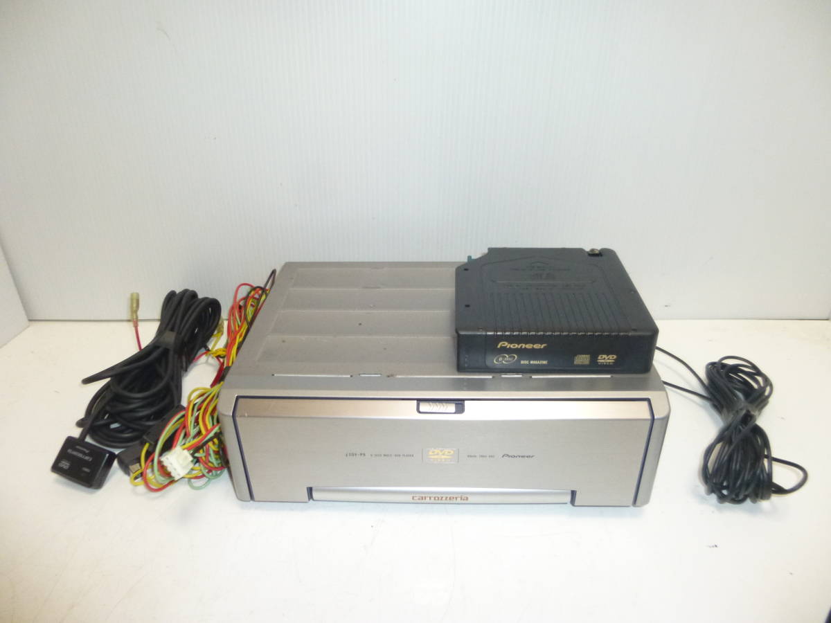 カロッツェリア XDV-P70 DVD 汎用接続タイプ 動作品 6連装DVD
