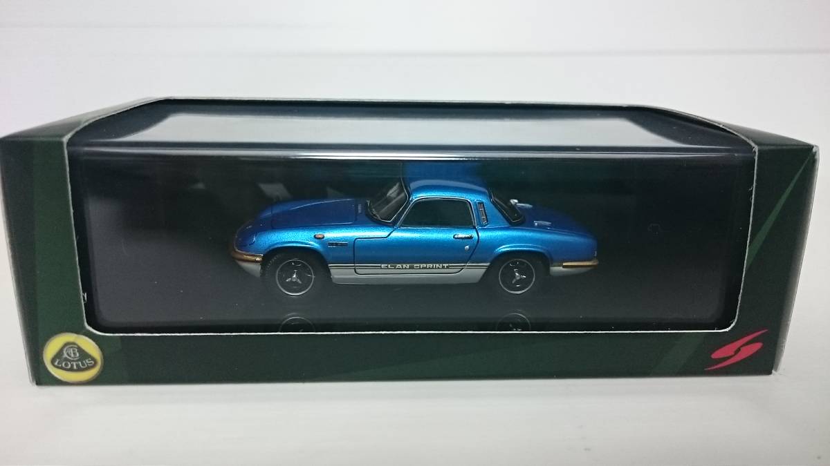 スパークモデル1／43ロータスエランFHD s4 Spark 1/43 1971 Lotus Elan S4 Sprint Blue ロータス エラン
