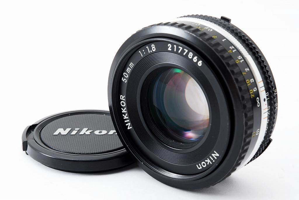 Nikon NIKKOR MF AIS 50mm 1.8 単焦点 パンケーキ Nikon Ai-s NIKKOR