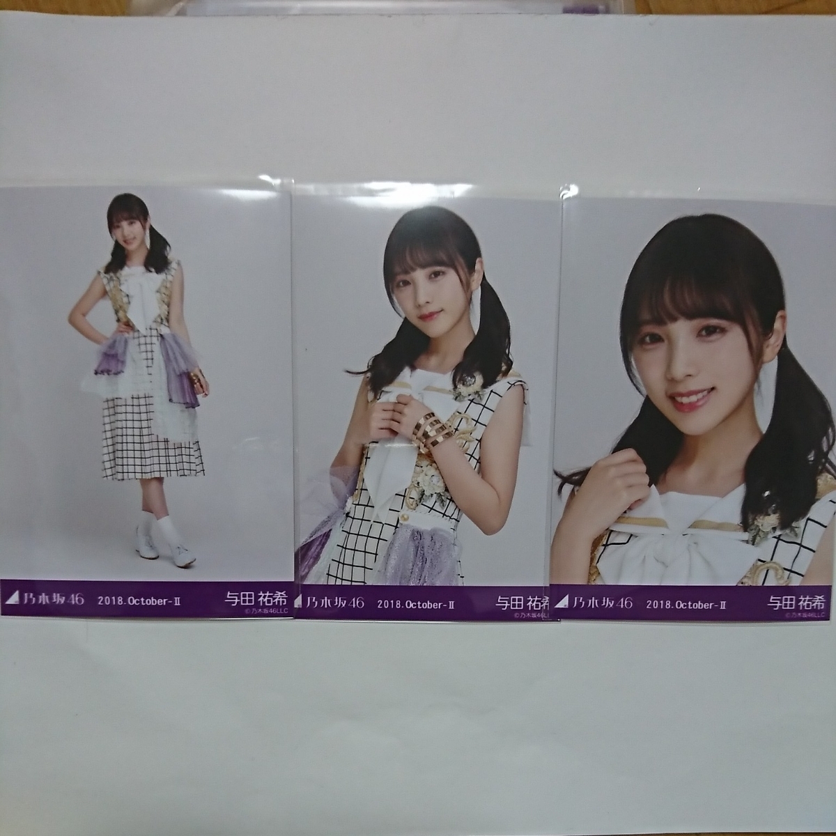 齋藤飛鳥 乃木坂46 生写真 2018.October-Ⅲ 夏ツ2018衣装 ③ 乃木坂46 2018.October-III 夏ツ2018衣装 3 生写真 齋藤飛鳥 3種コンプ