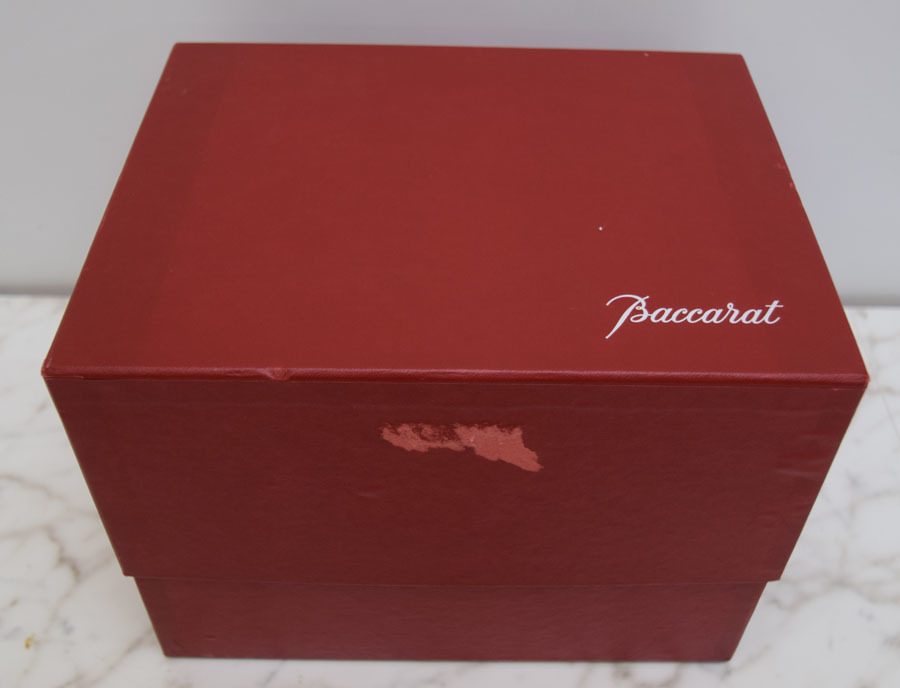 《グッジョブ》f520◇Baccarat　バカラ　花入れ？　氷入れ？　未使用