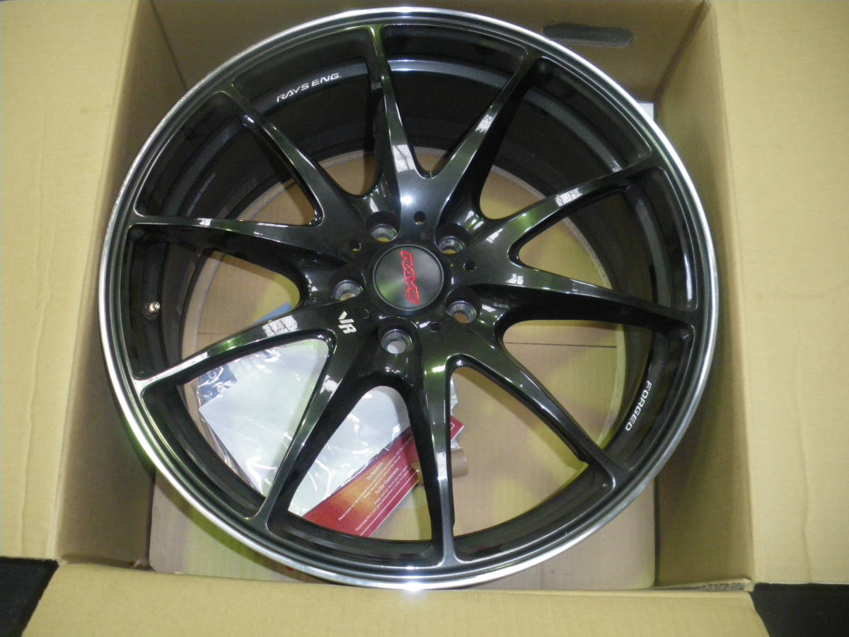 G25 RACING VOLK RAYS(レイズ) maniacs 19インチ鍛造ホイール x 8J 