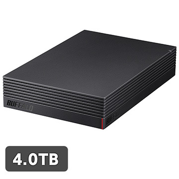 送料無料 新品 バッファロー 外付けHDD 4TB HD-NRLD4.0U3-BA 未開封 即決 USB3.1/USB3.0用 新品 未開封 宅配便 全国送料無料