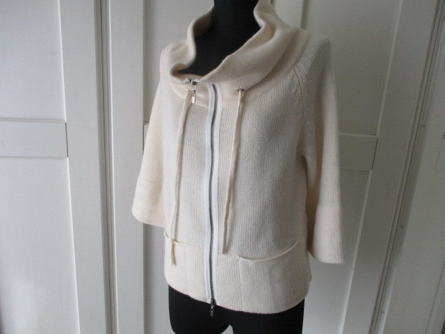 ◆PREMISEセオリーリュクス　１７’AW　カシミヤ　ジップニットカーディガン　美品◆