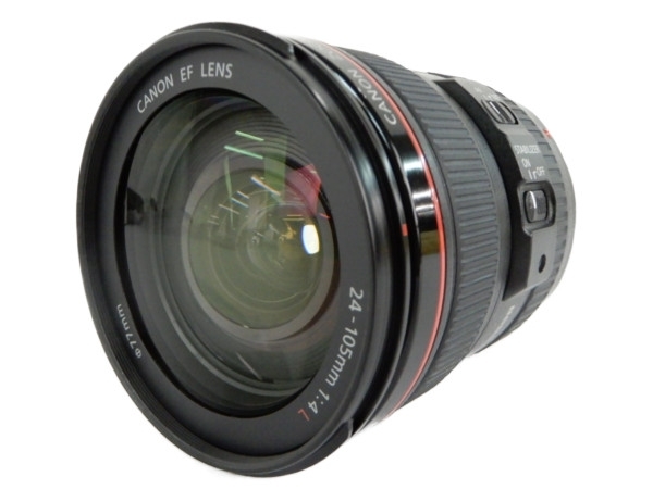 ジャンク Canon キヤノン EF24-105mm F4L IS USM カメラ レンズ 標準