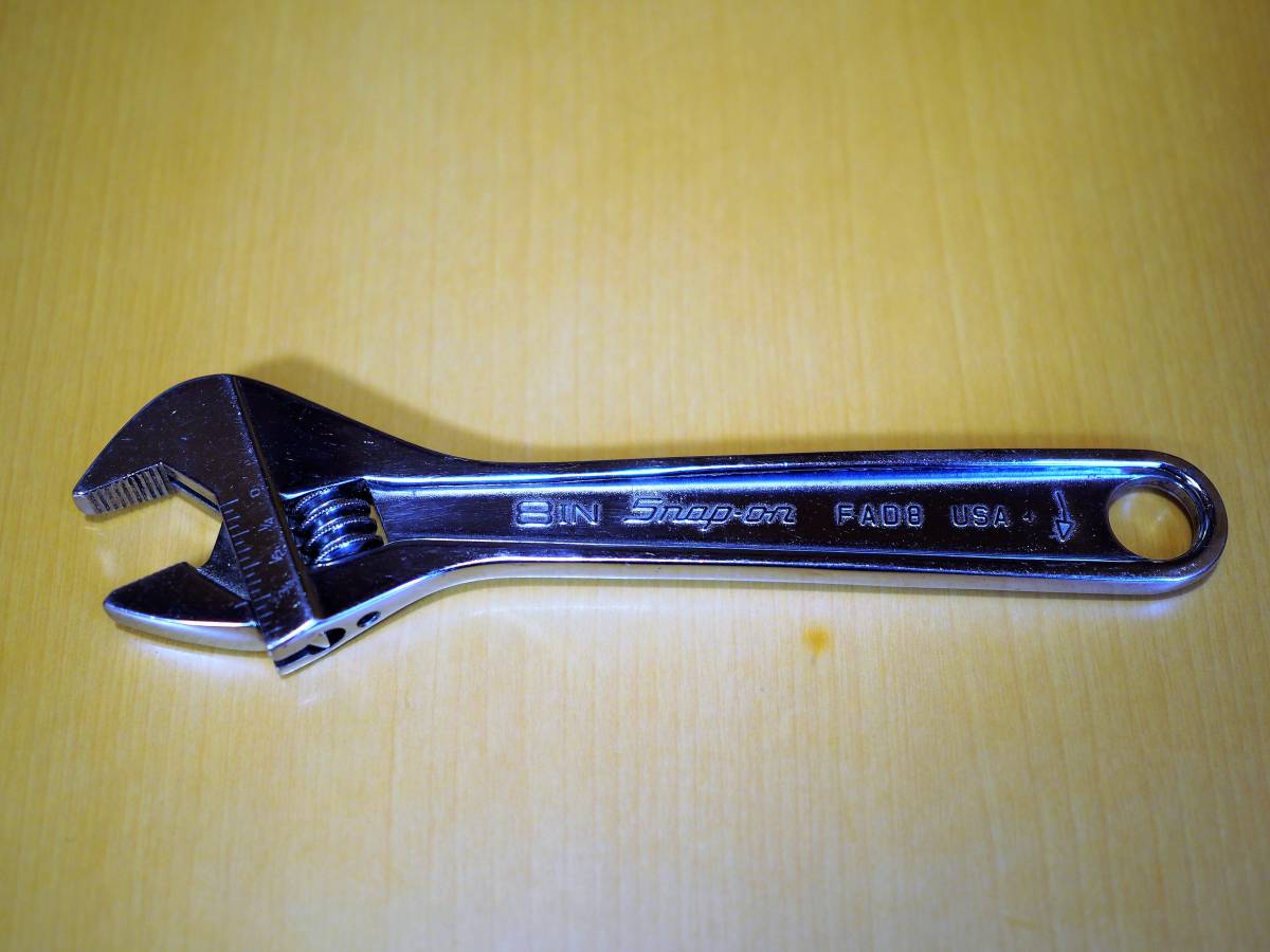 スナップオン　SnapOn　モンキーレンチ　フランクドライブ　８inch
