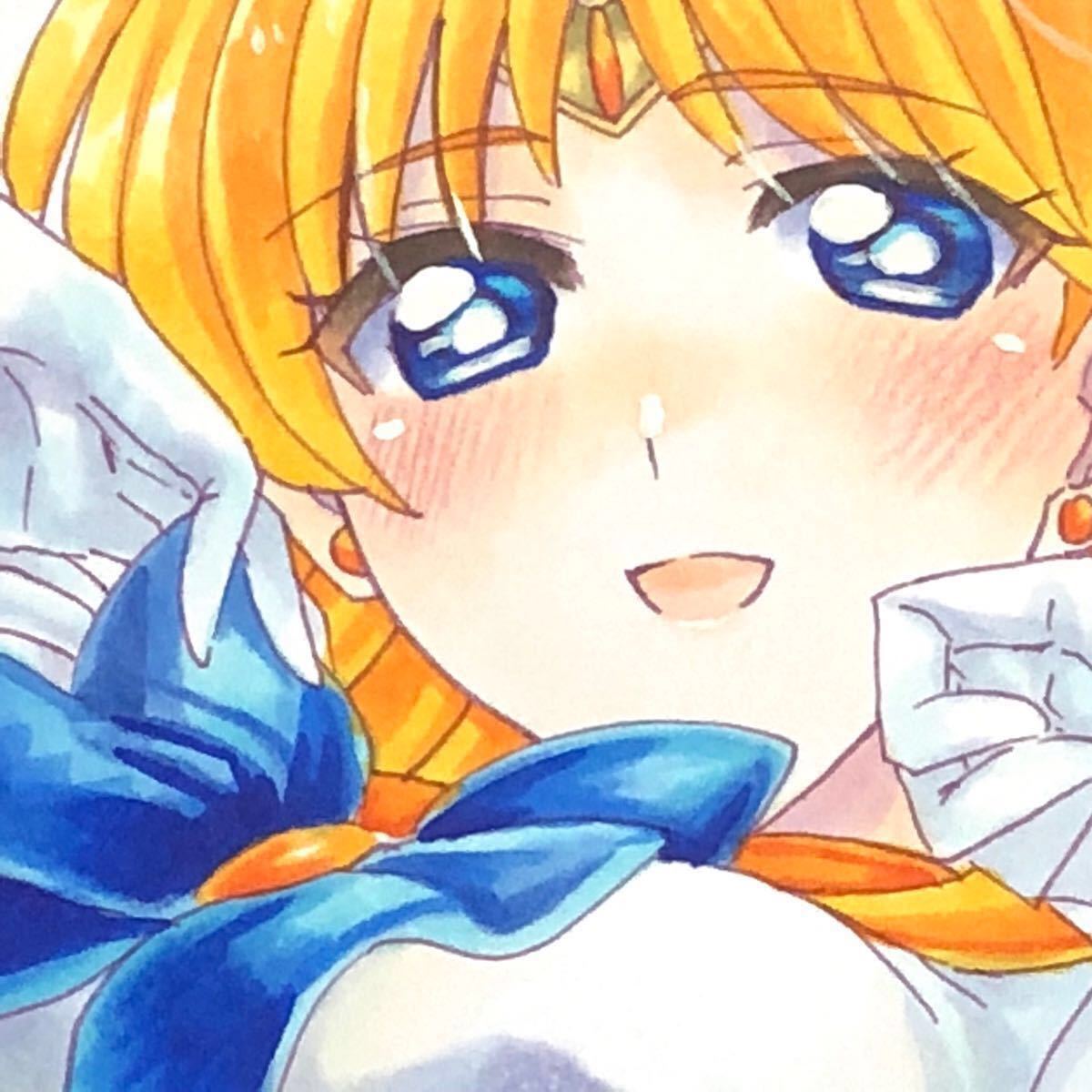 同人手描きイラスト◇セーラーヴィーナス(手描きイラスト)｜売買された