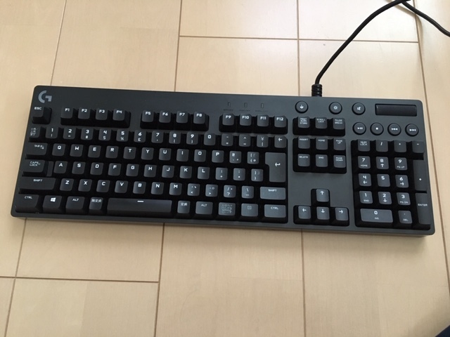 G610 Logicool ロジクール G610BL G BLUE メカニカル ORION バック