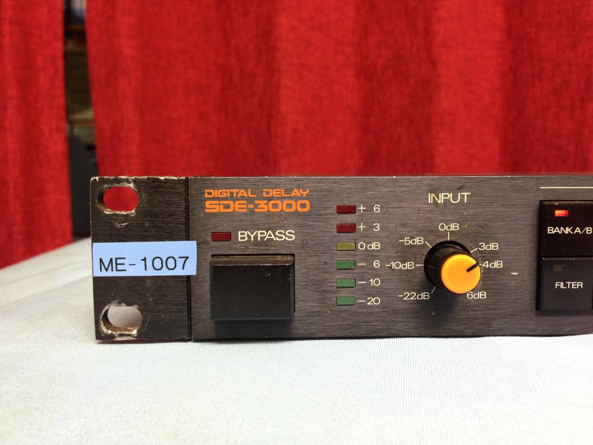 Roland Digital Delay Rack SDE-1000 Effects Processor | ディレイSDE 