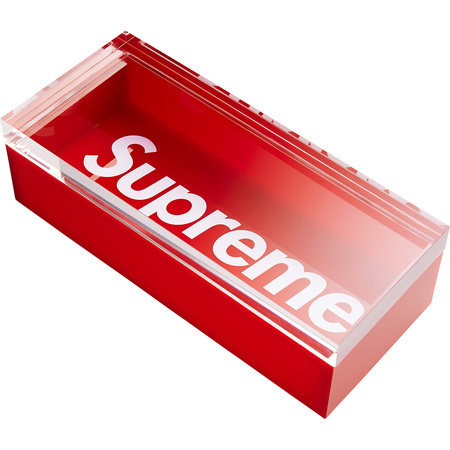 新品 16AW Supreme Lucite Box ルーサイト ボックス アクリルケース