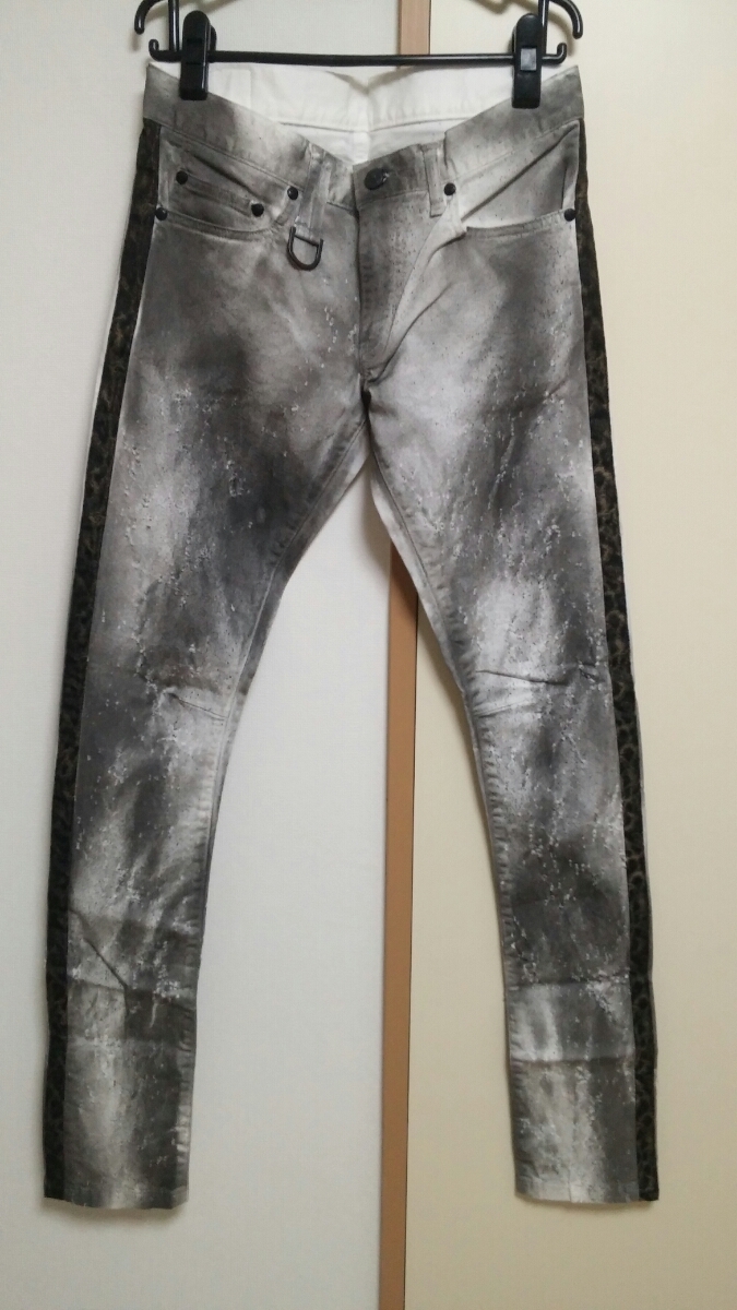 Roen スキニーパンツ ダメージスプレー加工 デニム 新品 【公式通販】