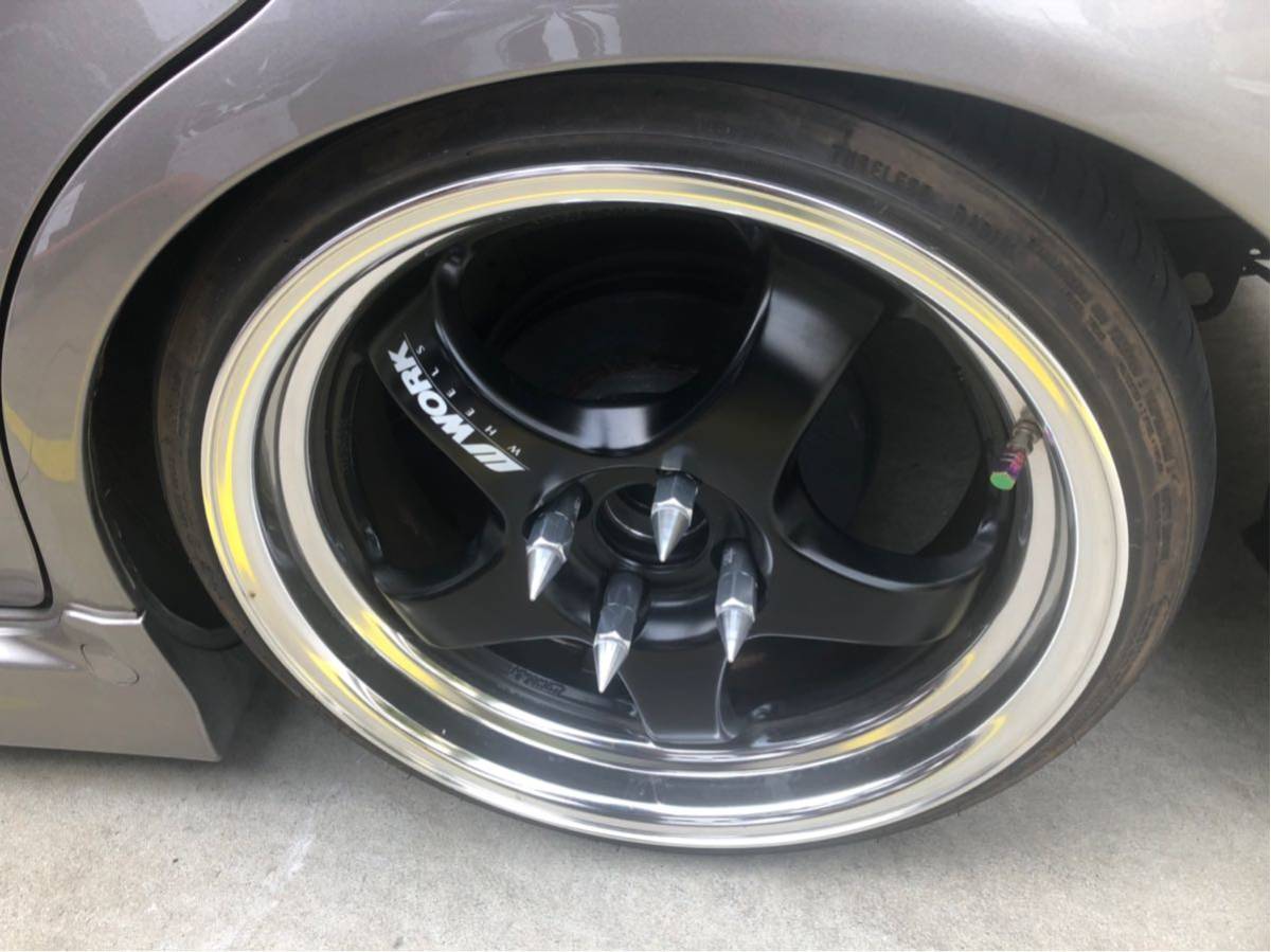 work マイスター S1R 16インチ 6.5J ＋35 4H PCD100 ワーク タイヤ 