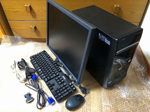 ☆HP Pavilion p6-2310jp 液晶モニターセット Core i3-3220 3.3GHz 