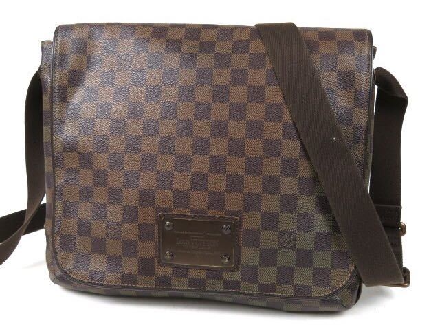 LOUIS VUITTON ブルックリンMM ショルダーバッグ ダミエ 【公式通販】