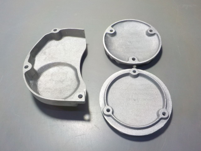 RZ250 RZ350 フィンタイプ ポイントカバー エンジンカバー 3点 フライ