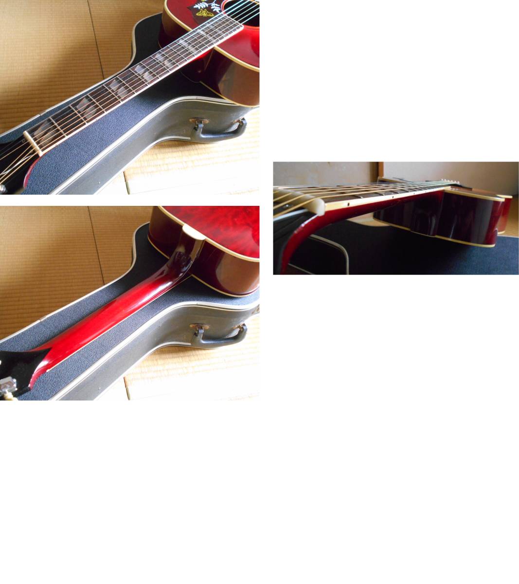 70年代パール(林楽器) Hummingbirdモデル 牛骨で完全調整済 ADJ仕様