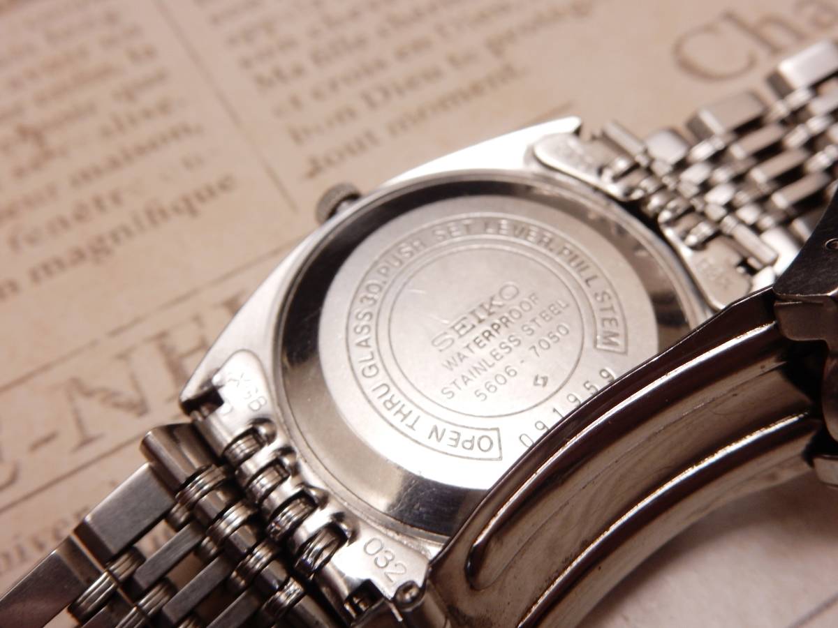 稼働品 ジャンク SEIKO LM セイコー ロードマチック スペシャル 23石 