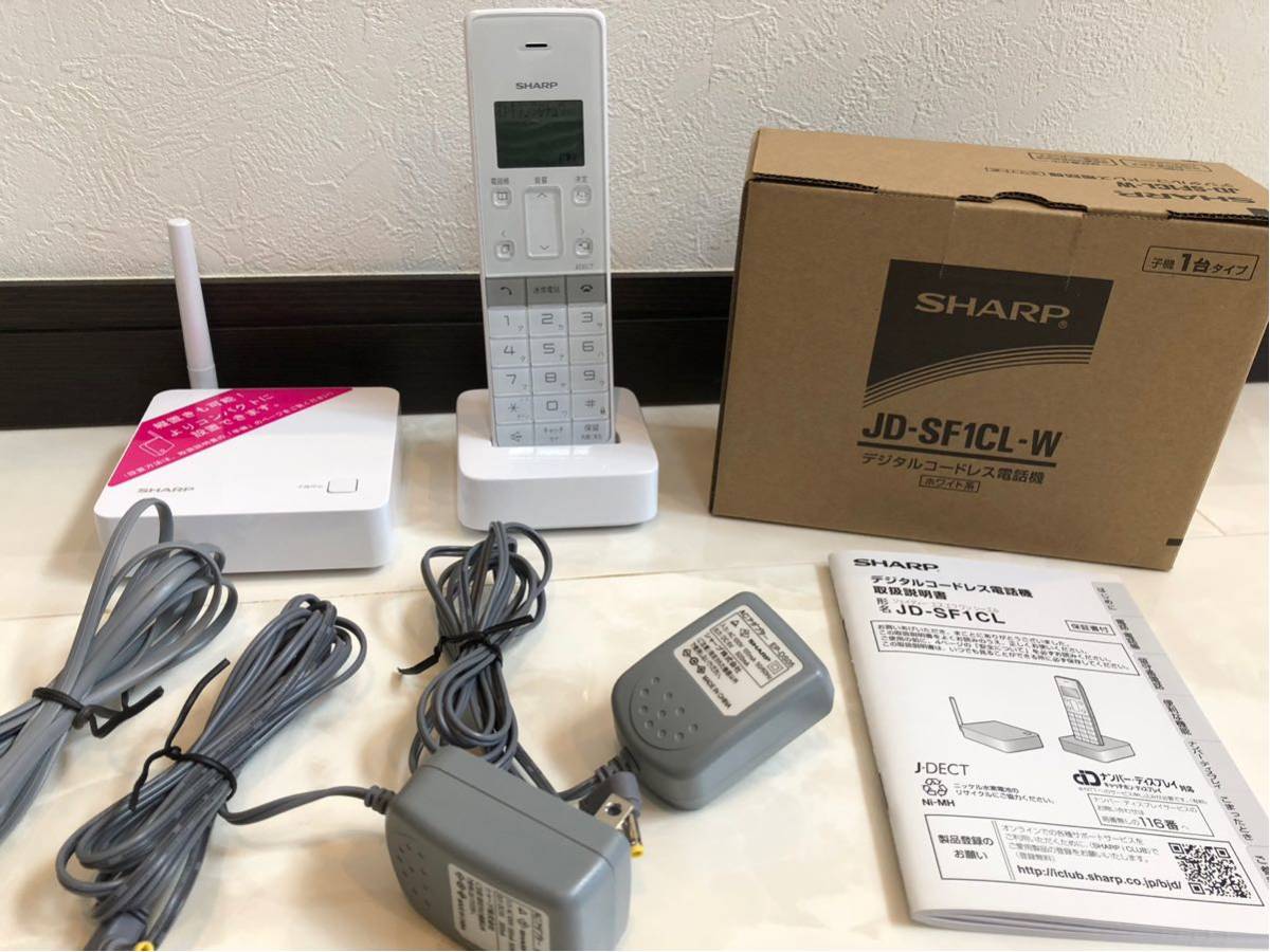 本物保証，大人気 箱あり 取説あり SHARP デジタルコードレス電話機 シャープ 電話 家電(電話機一般)｜売買されたオークション情報、yahooの商品情報をアーカイブ公開 - オークファン 電話機一般