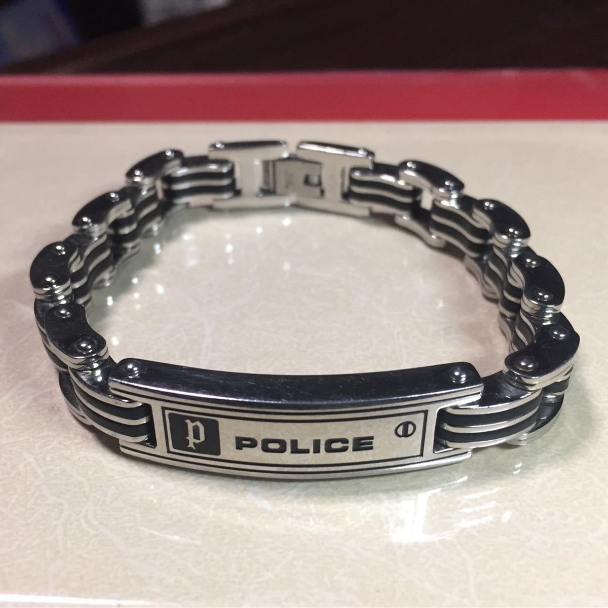 ☆ポリス ブレスレット POLICE 市原隼人着用モデル☆