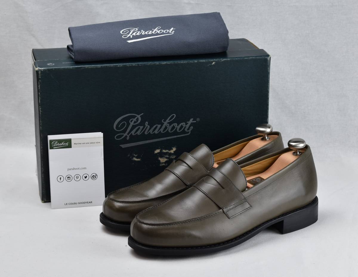 Paraboot ADONIS 7.5 グレー ローファー パラブーツ paraboot Paraboot ADONIS 7.5 グレー ローファー パラブーツ paraboot
