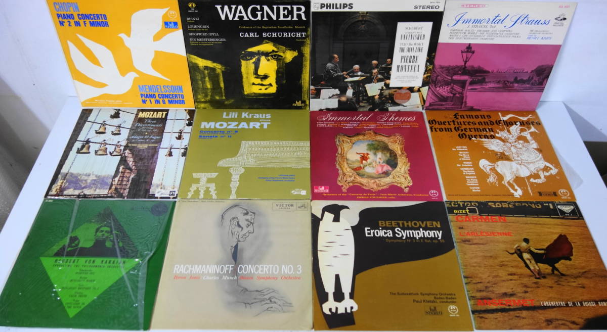 LP CLASSIC クラシック レコード まとめ 帯付あり クラシック 60枚 LP 