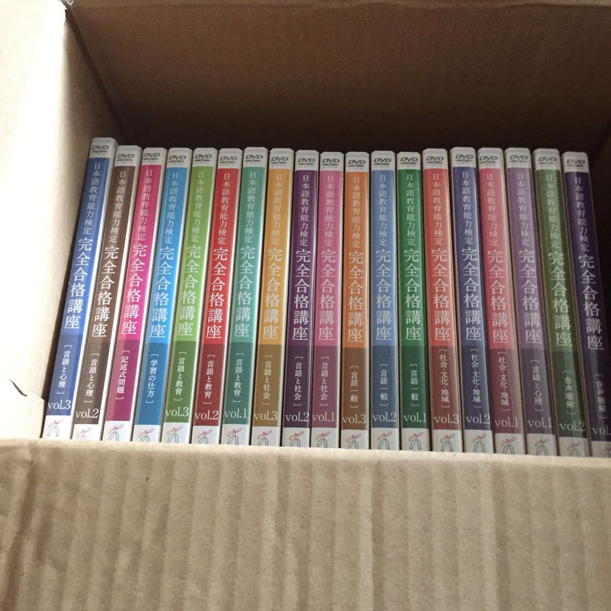 日本語教育能力検定試験 ヒューマンアカデミー 完全合格講座 DVD 