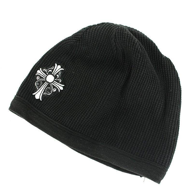 クロムハーツ Chrome Hearts CHクロス刺繍サーマルビーニーニット