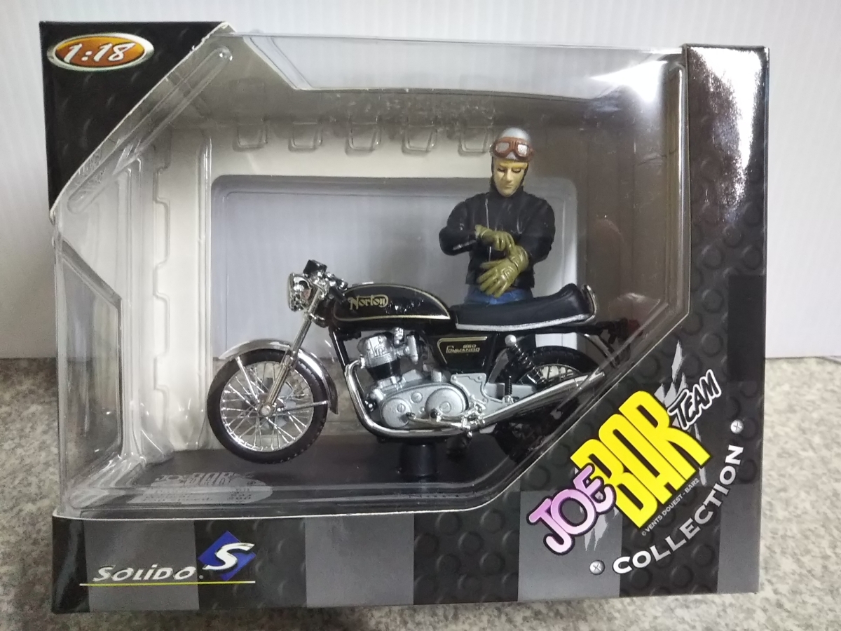 SOLIDO JOE BAR TEAM 1/18 1:18 Kawazaki 750 H2 - Collection