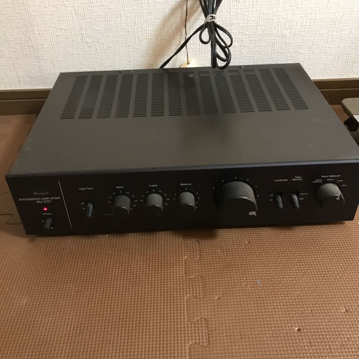 SANSUI プリメインアンプ AU-207 サンスイ ,に興味をもっていただき