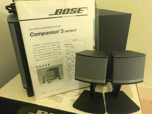 ◎BOSE Companion3　SeriesⅡ（ジャンク品）♪1円から Series II - multimedia speaker system
