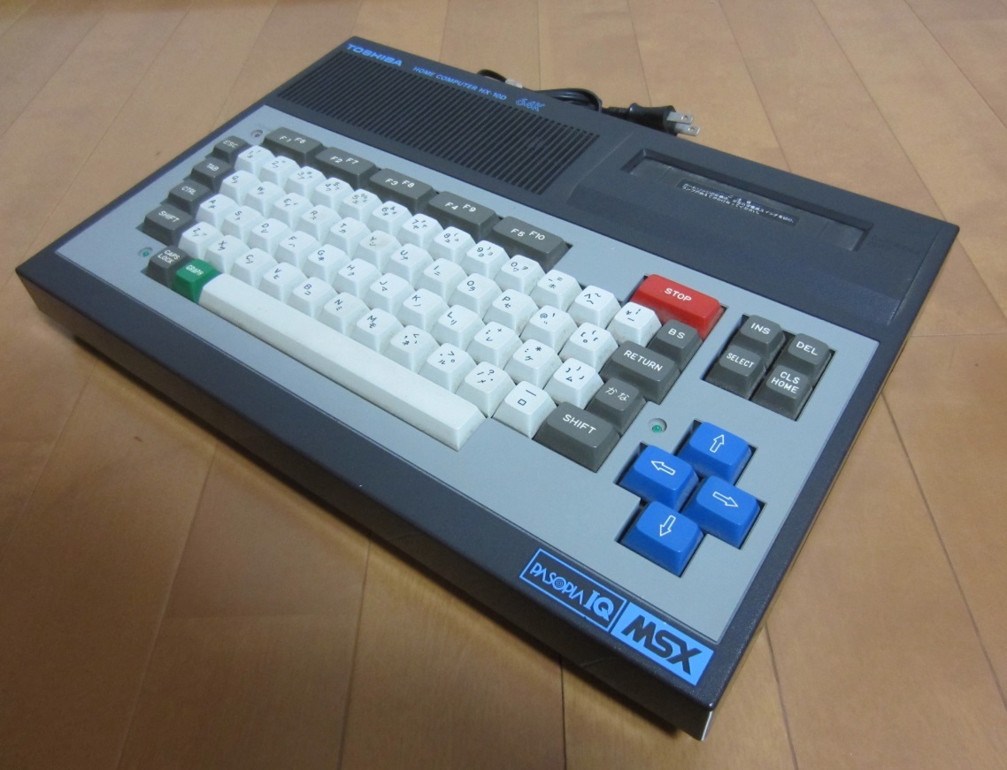 TOSHIBA MSX 東芝 パソピアIQ HX-10D 64K および純正ジョイスティック